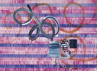 Sample artwork by Juan Usle (Born 1954), known for abstraction and figurative painting - View similar artists and auction records