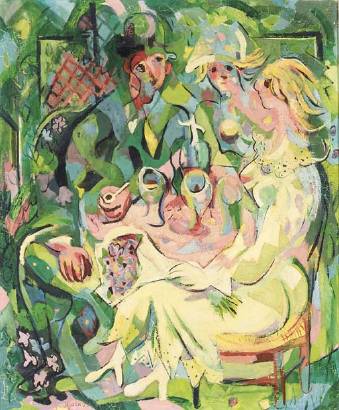 Figures at a Table