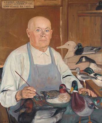The Decoy Maker, A Portrait of A. Elmer Crowell