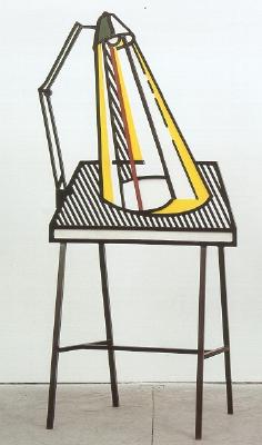 Lamp on Table