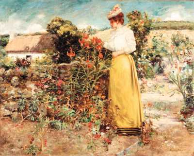 Among the Flowers, Giverny by Dawson Dawson-Watson - Auction record, sale price, and art valuation. Compare with similar artists and explore comparable artworks.