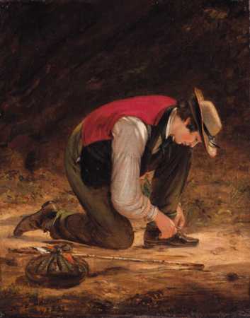 The Young Traveler by William Sidney Mount - Auction record, sale price, and art valuation. Compare with similar artists and explore comparable artworks.