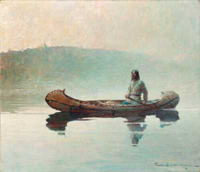 A Northern Mist by Frank Schoonover - Auction record, sale price, and art valuation. Compare with similar artists and explore comparable artworks.