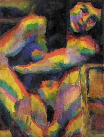 Synchromist Nude by Morgan Russell - Auction record, sale price, and art valuation. Compare with similar artists and explore comparable artworks.