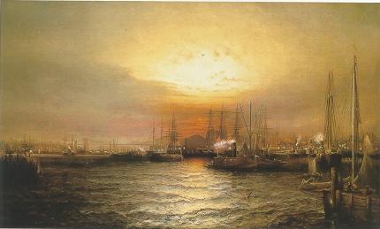 Sunrise from Chapman Dock