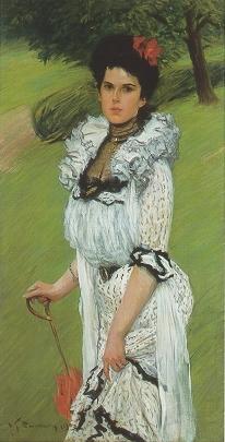 The White Dress: Portrait of