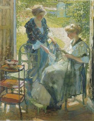 The Garden Room by Richard Edward Miller - Auction record, sale price, and art valuation. Compare with similar artists and explore comparable artworks.