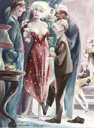 Untitled (Man pulling down woman's dress)