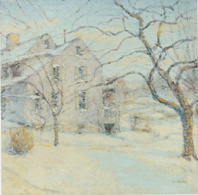 The Bush-Holley House in Winter (Old Ho