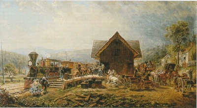 Artwork by Edward Lamson Henry