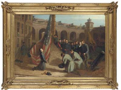 Sample artwork by Edwin D White (1817 - 1877), known for religion-history, portrait and interior painting - View similar artists and auction records