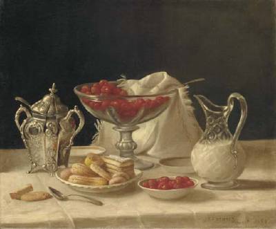 Strawberries, Cakes and Cream