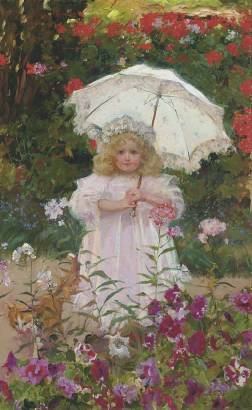 Sample artwork by Mary Louise (Low) Fairchild (1858 - 1946), known for portrait, figure, landscape and genre painting, murals - View similar artists and auction records