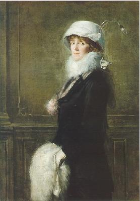 Portrait: Mrs H Bryan Owsley by Albert Rosenthal - Auction record, sale price, and art valuation. Compare with similar artists and explore comparable artworks.
