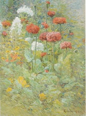 Flowers in a Garden