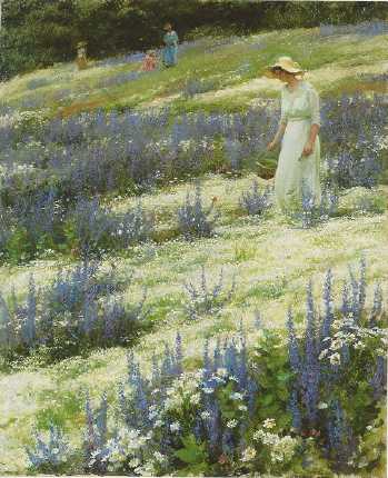 Charles Courtney Curran - artist photo for art wanted listing (Seattle, WA)