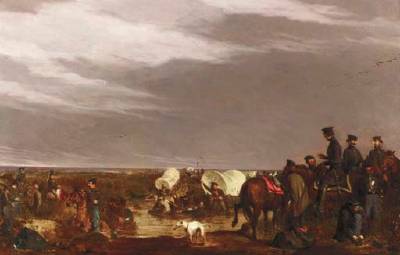 Dragoons Crossing River