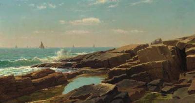 Rocks at Narragansett, Rhode Island