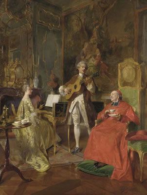 Entertaining the Cardinal