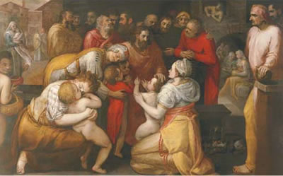 'Christ blessing the Children'