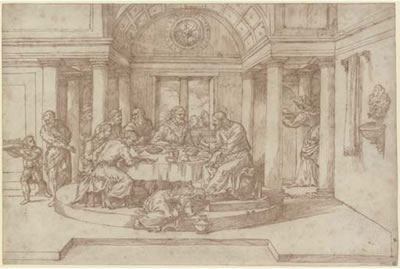 Christ in the house of Simon the Pharisee
