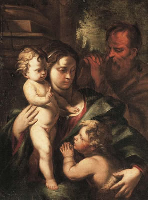 The Holy Family with the Infant Saint John the Baptist