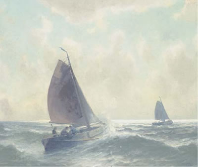 A good day of sailing by Henk Dekker - Auction record, sale price, and art valuation. Compare with similar artists and explore comparable artworks.