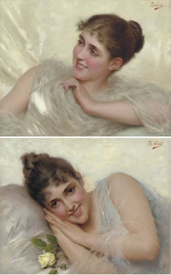 A Pair of Florentine Beauties