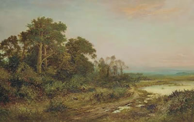 A Wooded Landscape with a Lake by Daniel Sherrin The Elder - Auction record, sale price, and art valuation. Compare with similar artists and explore comparable artworks.