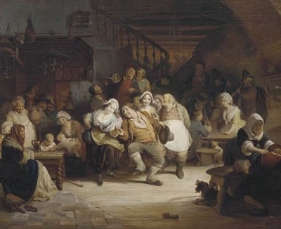 Sample artwork by August de Wilde (1819 - 1886), known for painting - View similar artists and auction records