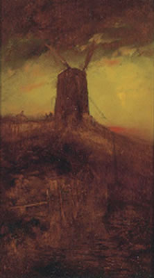 Windmill at Sunset
