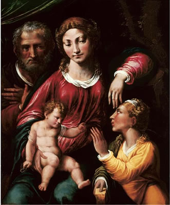 The Mystic Marriage of Saint Catherine