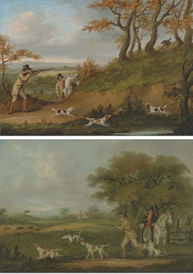 Sample artwork by John Francis Sartorius (c.1775 - 1831), known for horses, hunting scenes and horse-racing painting - View similar artists and auction records