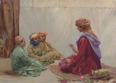 Storytime by Max Friedrich Rabes - Auction record, sale price, and art valuation. Compare with similar artists and explore comparable artworks.