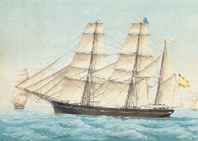 The Spanish polacca-barque Frasquita flying her number off the Spanish coast by Jose Pineda - Auction record, sale price, and art valuation. Compare with similar artists and explore comparable artworks.