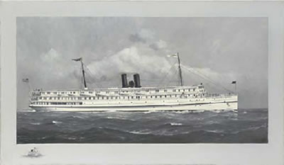 The Eastern Steamship Company, Camden at sea