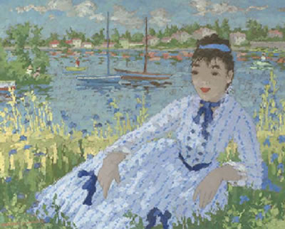 Au bord de la rivière