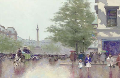 Place du Châtelet by Andre (Gittelson) Gisson - Auction record, sale price, and art valuation. Compare with similar artists and explore comparable artworks.