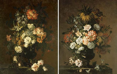 Sample artwork by Antoine Monnoyer (1670 - 1747), known for still life, religious painting - View similar artists and auction records