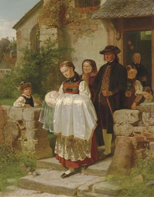Coming Home from the Christening