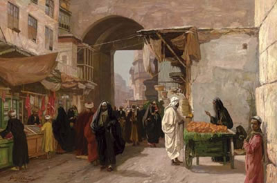 The Orange Seller, Outside Bab Zuwayla, Cairo
