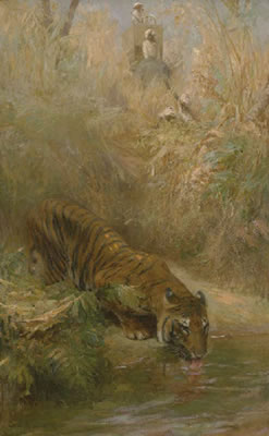 Sample artwork by Cuthbert Edmund Swan (1870 - 1931), known for painting - View similar artists and auction records