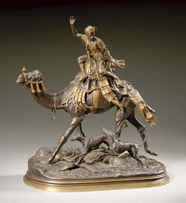 Hunting in the Sahara by Alfred Dubucand - Auction record, sale price, and art valuation. Compare with similar artists and explore comparable artworks.