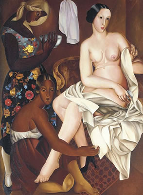 Sample artwork by Lydia Dmitrievsky (1895 - 1967), known for painting - View similar artists and auction records