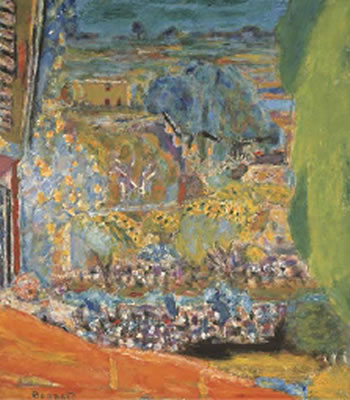 Paysage au toit rouge (Le Cannet)
