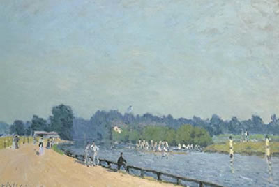La route de Hampton Court