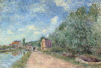 Canal du Loing - Chemin de halage