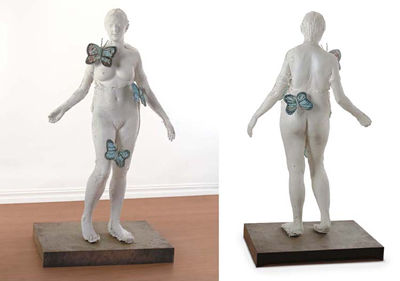 Sample artwork by Kiki Smith (Born 1954), known for abstract body parts sculpture-feminist issues - View similar artists and auction records