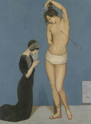 Ex-voto, Martirio de San Sebastián