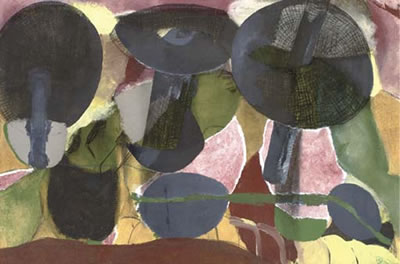 Three Mushrooms